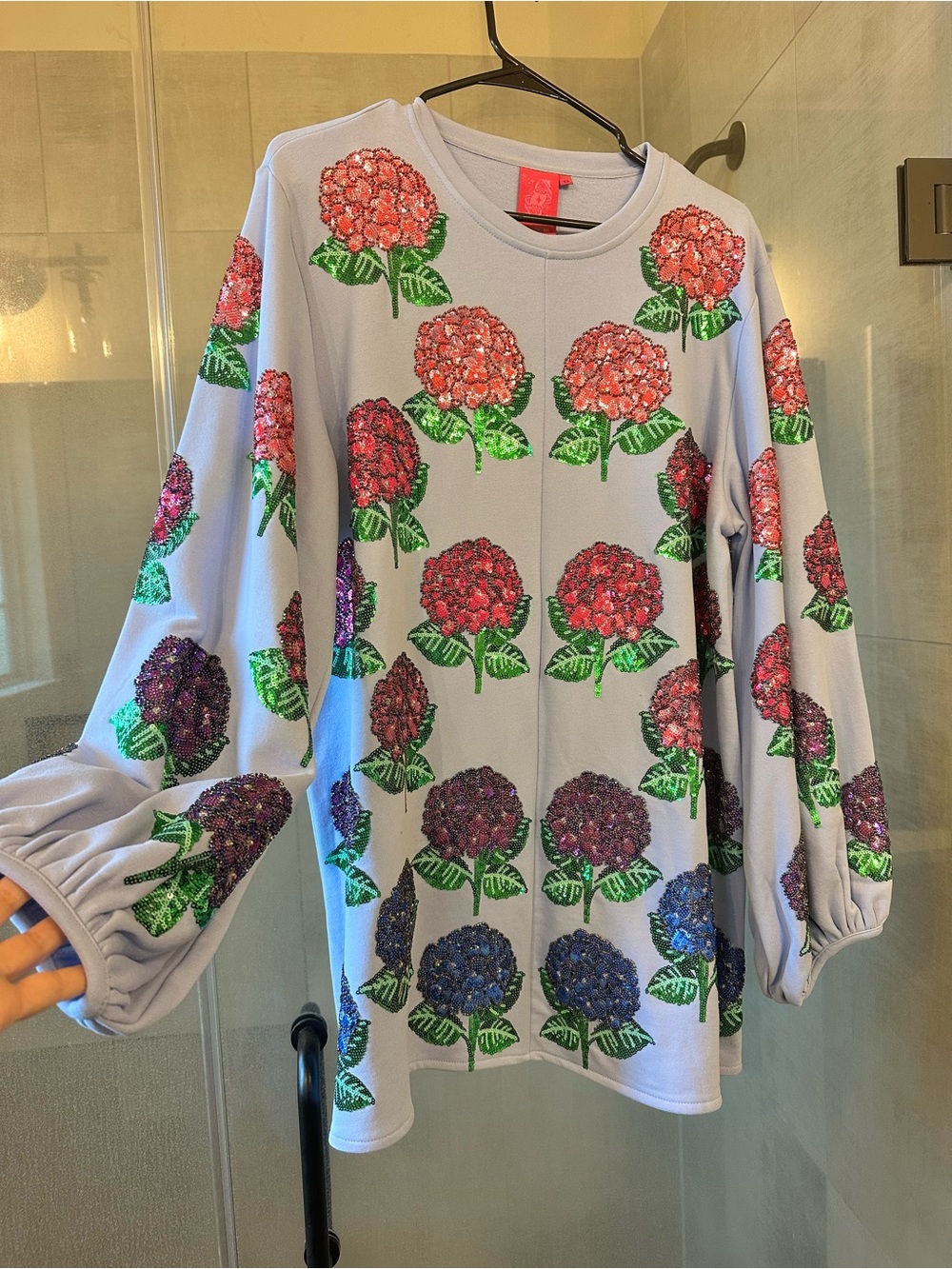 Queen Of Sparkles Hydrangea Dress